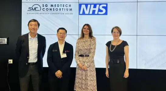 MOU Signing between Singapore MedTech Consortium and NHS Gloucester Hospital